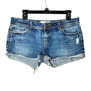 Aeropostale‎ Junior’s Wonen’s Vintage Denim Distressed Shorts Size 9/10